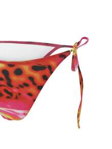 Sexy Tie-Dye Random Print Halter Neck Strap 2Pcs Bikini Set,Removable Swimwear Pads,Summer Dresses For Women,Summer Clothes Women,Festival,Skirts,Ibiza Outfits,Swimwear Women,Bikini Set,Swimming Costume Women,Beach Wear Women,Holiday Co Ord,Beach Dress,Bikinis For Women Sets,Swimsuit - Multicolor - View 4