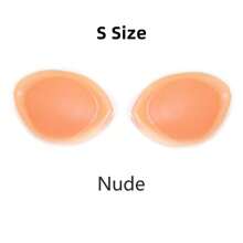 2 PCS [Bra Inserts] Invisible Anti-Convex 1 Pair Silicone Bra Inserts - Push-Up Enhancer Pads For Women, Reusable & Washable, Smooth Surface, Lingerie Accessories,Super Soft Breast Pads, Bra Push Up Cleavage Enhancer Pads, Non-Slip Sticky Breast Push Up Pads Enhancer Summer Cooling,Beach,Travel