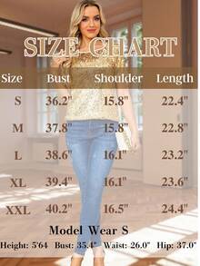 Women's Summer Sparkly Gold Sequin Top Classic Sparkle Party Costume T-Shirts Glitzy Sequined Blouse - Gold - View 7