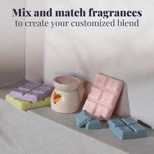 1pc/12Pcssented Candles,Candle SetsScented Wax Melts, Shaped Ice Fragrant Candle, (2.5 Oz) Assorted Wax Warmer Cubes/Tarts - Rose, Vanilla, Coffee, Gardenia, Lavender, Sandalwoodcandles,Sented Candles,Soy Candles,Candle Sets,Bestfriend Gifts,Gift For Woman,Winter Gift,Aromatherapy Candle ,Candles Home Decoration - Multicolor - View 7