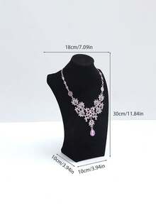 1pc H-Shaped Pendant Necklace Jewelry Display Stand, Chain Necklace Organizersummer Storage Organizer Gift Back To School - Multicolor - View 14