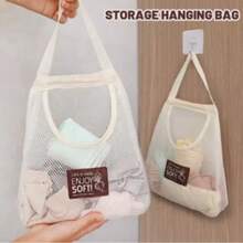 1/3/6pcs Space-Saving Hanging Mesh Bags For Underwear & Socks - Lightweight & Foldable Material - Multicolor - View 3