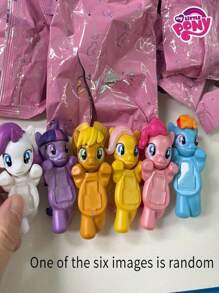 1 pieza/3 piezas/6 piezas/12 piezas Figuras decorativas aleatorias de  para escritorio, accesorios lindos y divertidos de Twilight Sparkle, Rarity, Fluttershy, Pinkie Pie, Rainbow Dash, adecuados para fiestas, vacaciones, decoración de habitaciones y escritorios