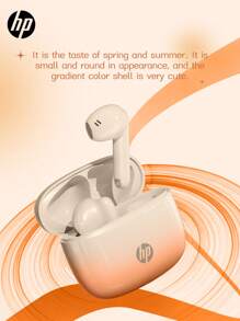 HP HP New 5.4 Wireless Earbuds True Wireless In-Ear Headphones, Playback Time 30H, Compatible With Apple, Android And Other Devices, Valentine's Day Gifts, Suitable For Spring, Summer, Autumn And Winter, Comes With Earphone Storage Bag, Exquisite Gift, Best Gift For Halloween And Christmas
