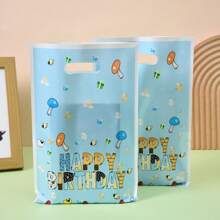 Bluey Bluey Party Favor Bags - Adorable And Sturdy Gift Bags For Birthday Celebrations, Themed Events & Special Occasions, Featuring Bluey & Bingo, Perfect For Fans And Adding Playful Style To Parties