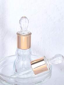 1 个 12ml 葫芦形精油滴管瓶 - 时尚便携式迷你玻璃容器、香水滚珠瓶、防漏便携式芳香疗法配件、DIY 化妆品容器，非常适合随身携带（样品/补充瓶） - 彩色 - 查看 1