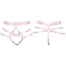 Women Plus SizeThigh Suspender Garter Belt Lingerie Waist Punk Suspender Belt Stockings Gothic Punk Party Dance Costumes Rave Accessory - Multicolor - View 19