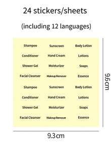 3个装喷雾瓶，塑料小喷雾瓶，消毒，旅行，便携，独立瓶身，面部化妆，补水，喷雾瓶 - 無色 - 查看 11