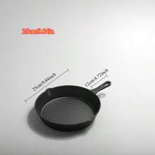 Cast Iron Frying Pans In Multiple Sizes, Nonstick Cookware With Superior Heat Retention, Ergonomic Handle Design, Suitable For Grilling, Baking, Frying, Dishwasher Friendly, For Indoor And Outdoor Cooking