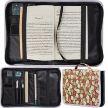 1 pieza Estuche con cremallera de estilo bohemio, estuche multifuncional para portadas de libros y cuadernos, útiles escolares para volver al colegio