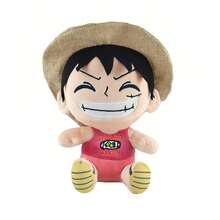 ONE PIECE 43 种款式正版海贼王佐罗乔巴艾斯毛绒玩偶玩具海盗王毛绒可爱吊坠钥匙扣卡哇伊动漫玩偶毛绒枕头玩具娃娃系列适合儿童生日节日礼物 12-30 厘米/4.72-11.81 英寸