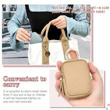 Cute Multi-Function Earphone, Coin And Key Pouch, Multi-Purpose Storage Bag With Zipper And Metal Hook For Car Keys, Jewelry, Earbuds, Convenient Packaging, Perfect Gift For Daily Commute, Celebrations, Keychain Bag, Bracelet Bag, Party Favors
