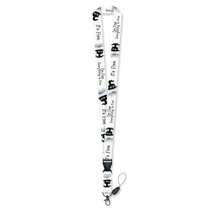 1pc Versatile & Multi-Pattern English ID Card Lanyard, 20.91 Inch (53.1 Cm) Simple & Fashionable Detachable Neck Strap For Teachers, Nurses, Daily Use, Office Supplies - White Flower, Pink Stay Arrow, Rainbow Flower Styles,School Supplies,Back To School