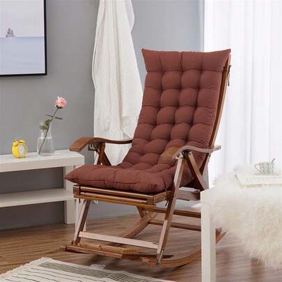 1 Piece High-Backed Chair Cushion, Soft Sun Lounger Chairs Cushions For Garden, Patio, Upholstery, Outdoor