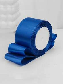 4cm Ribbon Flowers, 4cm Width Satin Ribbon Colorful Craft Floral For DIY Silk Rose Bouquet, Gift Wrapping Ribbons And Bows - Multicolor - View 15