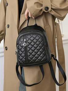 Backpack Senior Texture Multi-Functional Fashion New Shoulder Backpack All Travel Men And Women Bags - Multicolor - View 12