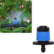 Adjustable Irrigation Drippers 1/4 Inch Emitter Dripper 360 Degree Full Circle Pattern Water Flow Drip Emitter Micro Drip Irrigation Sprinklers For Home Garden Lawn(Blue) - Multicolor - View 6