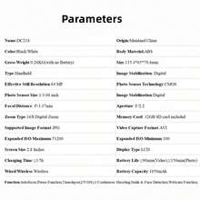 4K 数码相机，64MP 后置和前置摄像头，用于摄影和视频，3 英寸自拍翻转视频博客相机，配备超亮闪光灯、自动对焦防抖、16 倍变焦 - 相機+記憶卡 - 查看 10