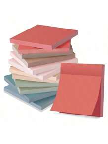 12 Stück 3 Zoll inspirierende Haftnotizen mit Linien, süße motivierende Haftnotizblöcke, Dankbarkeits-Haftnotizen als Geschenke für Kollegen, Krankenschwestern, Lehrer, Büroartikel 3 x 3 Zoll