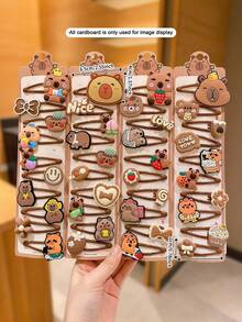 10/20 Pcs Kid Girls Colorful Cute Claw Clips Barrette Hair Accessories