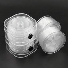 1pc Premium Elastic Beading Cord - Transparent Elastic Line, Suitable For Bracelets, Necklaces, And Crafts, With Portable Storage Box Included - Type - View 6