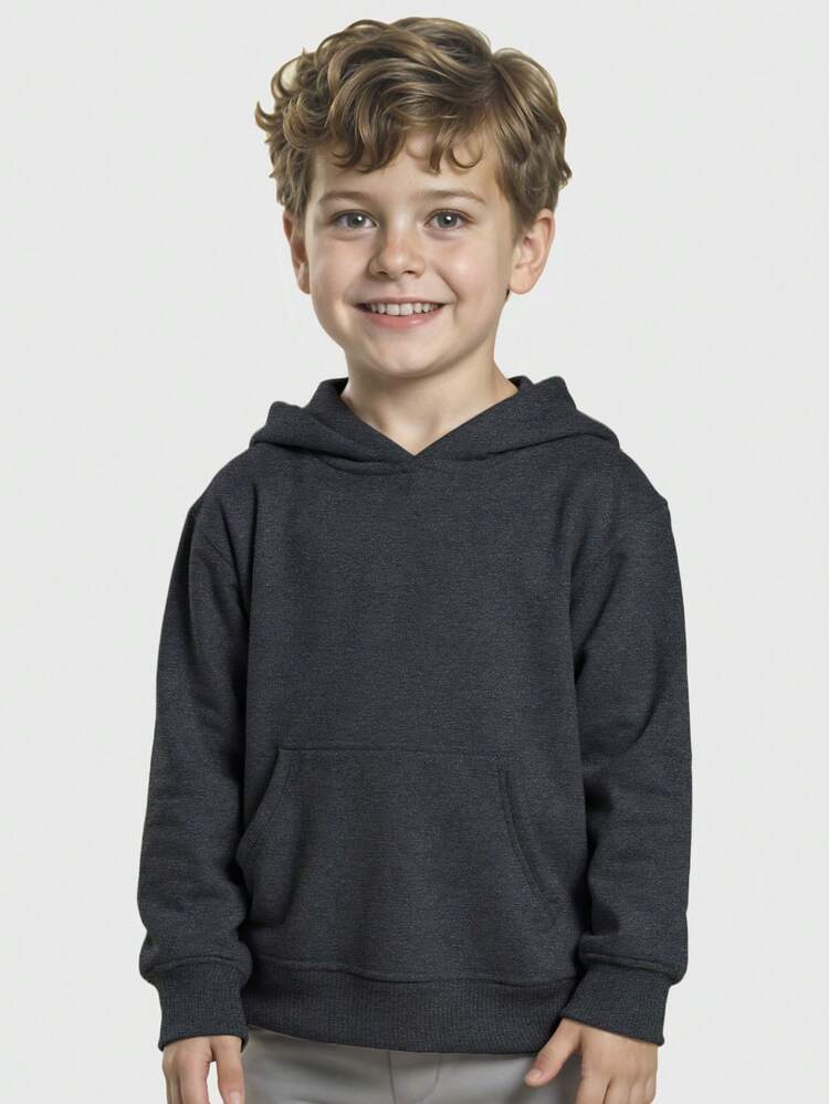 Young Boys Sweatshirts - 深灰色 - 查看 3