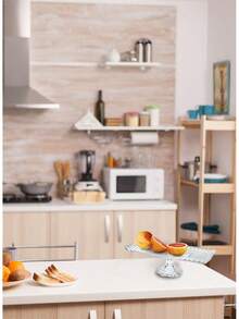 Rectangle Glass Dessert Tray, Clear - 1 - View 5