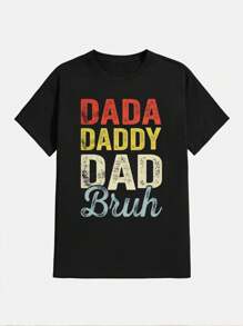 A Piece Of Casual Cotton Casual Men's Short Sleeve T-Shirt For Spring And Summer