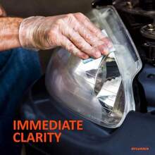 TLL-Headlight Restoration Kit - 3 Easy Steps To Restore Sun Damaged Headlights With Exclusive UV Block Clear Coat, Light Output And Beam Pattern Restored, Long Lasting Protection - UV Block and Activator Only - View 8