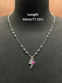 1 Set Fashion Retro Bohemian Style Zinc Alloy Flower/Lightning/Cow Head 3-Layer Pendant Necklace That Can Be Matched Freely, Flower Earrings Pendant, Suitable For Women/Girls To Match Daily Clothes, Party Accessories, Jewelry Gift For Family/Friends/Yourself
