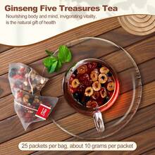 Ginseng Mulberry Wolfberry Tea, Men's Tea, Individually Packaged, Men And Women Can Drink, Excellent Gift, Ginseng, Wolfberry, Men Preferred - 1 packs 30 tablets - 查看 5