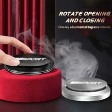 Car Metal SPORT LOGO Air Freshener Solid Perfume Rotating Aromatherapy Car Aromatherapy Machine Decor Fresh Air In The Car