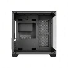 DIYPC DIY-CUBE01-BK Black USB3.0 Tempered Glass Micro ATX Gaming Computer Case - 1 - 查看 3