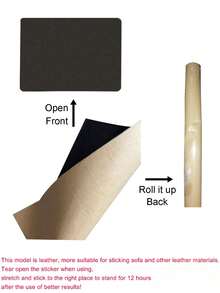 皮革修补片，皮革修补套件，自粘皮革修补胶带，适用于沙发、汽车座椅、沙发、电脑椅、家具、手袋、司机座椅、汽车船座椅沙发椅鞋手袋夹克急救补丁修复撕裂套件、乙烯基椅子（20 * 30CM * 2、50 * 137CM * 1、35 * 137CM * 120 * 137 * 1、60 * 25 * 1）