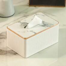 Tissue Box Cover, PU Leather Tissue Box Holder Rectangular Box Covers For Home/Office/Car Decoration, Tissue Box, Bedroom, Table, Paper Organizer, Tissue Box Cover Black, Napkin Holder Tissue, Paper Holder Storage, Towel Holders, Tissue Rolls,Tissue Box Holder,Napkin Holder,Festival Family Gathering,Kitchen Dining Table DecorFor Home Kitchen Bedroom Living Room Dining Room, Home Decoration Accessories, Decorative Box,Women Wedding Gift,Summer Travel Holiday Festival Must-Have