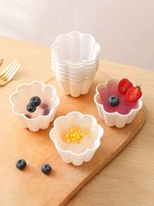 1/4pcs Jelly Pudding Egg Tart Mold Mooncake Mold Cake Mold DIY Fruit Food Baking Mold