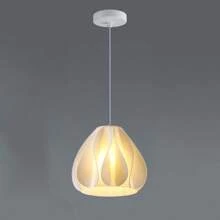 Leishizhiguan Lampadario moderno e minimalista a 3 dimensioni con stampe floreali, arredamento creativo per vetrina, adatto per soggiorno, camera da letto, sala da pranzo, bar