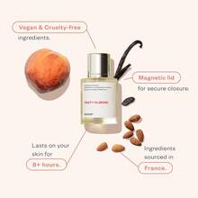 Dossier - Fruity Almond - Eau De Parfum - Inspired By C.Herrera Good Girl - Perfume Luxury - Pure Infused - Paraben Free - Vegan - For Women - Fragrance 1.7 0z (Spray 50ml), New! - Hoa quả - Xem 4
