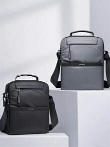 New Fashionable Simple Men's Bag Crossbody Bag High-End Large Capacity Shoulder Bag Outdoor Commuter Backpack - Multicolor - View 6