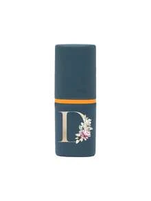 1pc Portable Toothbrush Case, Travel Toothbrush Holder Printed With Pink Wreath And Gold Initial Letters A-Z, Portable Toothbrush Cup Cover, Suitable For Travel, Camping, Business Travel, And School, Multi-Purpose Toothbrush Cup, Travel Wash Cup, Toothbrush And Toiletries Storage Kit, Minimalist Toiletries Storage Box, Travel Essentials, Bathroom Accessories, Household Items, And Storage Supplies - Dark Green - View 35