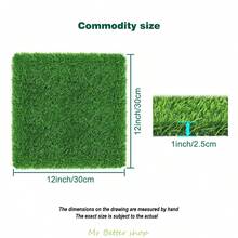 Artificial Grass Chicken Coop Cushion Pad For Egg Hatching - Green - View 2
