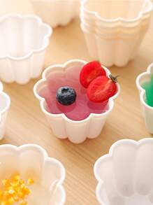 1/4pcs Jelly Pudding Egg Tart Mold Mooncake Mold Cake Mold DIY Fruit Food Baking Mold