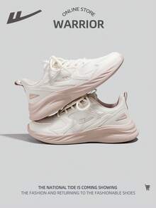 WARRIOR 1 Pair Women's Lace-Up Mesh Comfortable Casual Fashion Design Sneakers