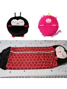 AIBOYING Cartoon Orange Tiger Sleeping Bags - Unisex 'S Travel And Camping Sleep Sacks, Multi-Season Home & Outdoor Use, Portable Lightweight Design, Cotton Fabric, No Insulation - Fun Sleeping Gear - Multicolor - View 6