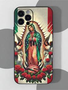 Funda para teléfono con estampado cruzadoFunda de silicona líquida para teléfono móvil Protección de cuerpo completo Funda de goma suave de TPU anticaída a prueba de golpes Compatible con phone 11/12/13/14/15/15pro/15 Plus/15 Promax/7plus/8plus/X/Xs Max/Xr/11pro/12pro/13 - Multicolor 2 - Ver 3
