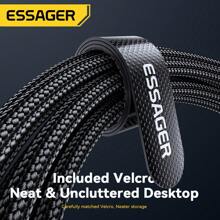 ESSAGER 240W USB Type C To USB C Cable 100W PD 3.1 Fast Charging Charger Wire Compatible With Iphone 15 16 Pro Max Pro