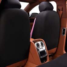 9pcs Flying Banner Butterfly Car Seat Covers Ful Set Fashion Universal Lady Woman Female Rear Bench Split Colorized