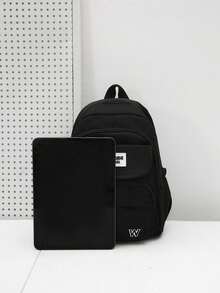 Fashionable Versatile Women's Backpack, Suitable For Daily Commute And Travel - Black - View 6
