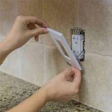 Outlet Cover With Built-In LED Night Light - 2 Styles - 裝飾(方形) - 查看 7