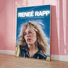 1 件流行歌手演员 Renee Rapp 动漫海报防水贴纸咖啡馆酒吧可爱房间装饰无框 - 彩色 - 查看 35